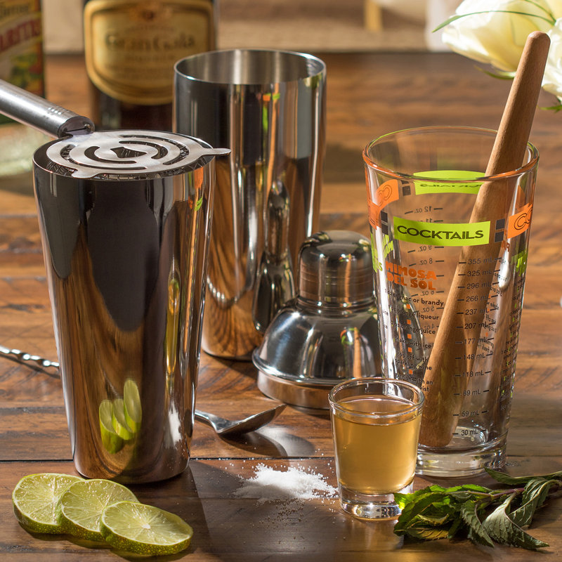 Libbey Mixology 7 Piece Bar Tool Set & Reviews Wayfair